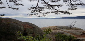 Utsikt fra Kjøvangen i oktober